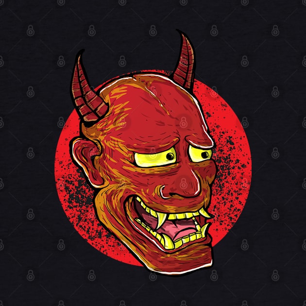 Red Hannya by DeathAnarchy